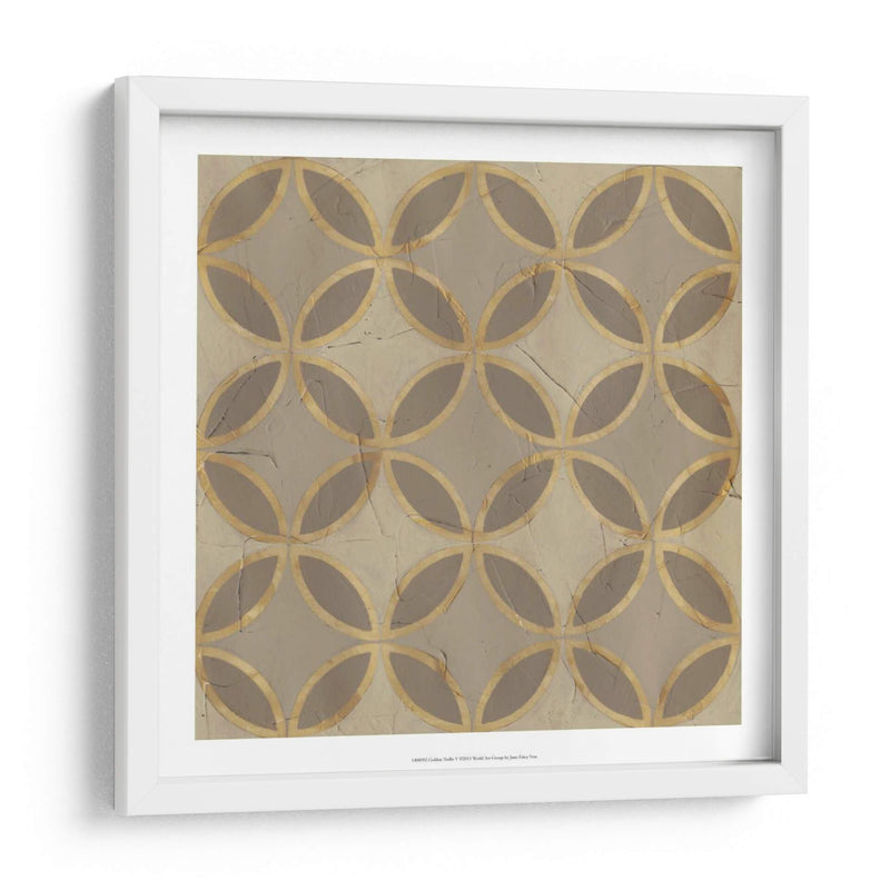 Golden Trellis V - June Erica Vess | Cuadro decorativo de Canvas Lab