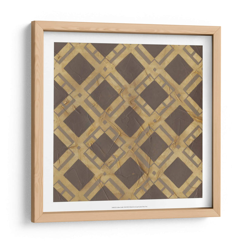 Golden Trellis Viii - June Erica Vess | Cuadro decorativo de Canvas Lab