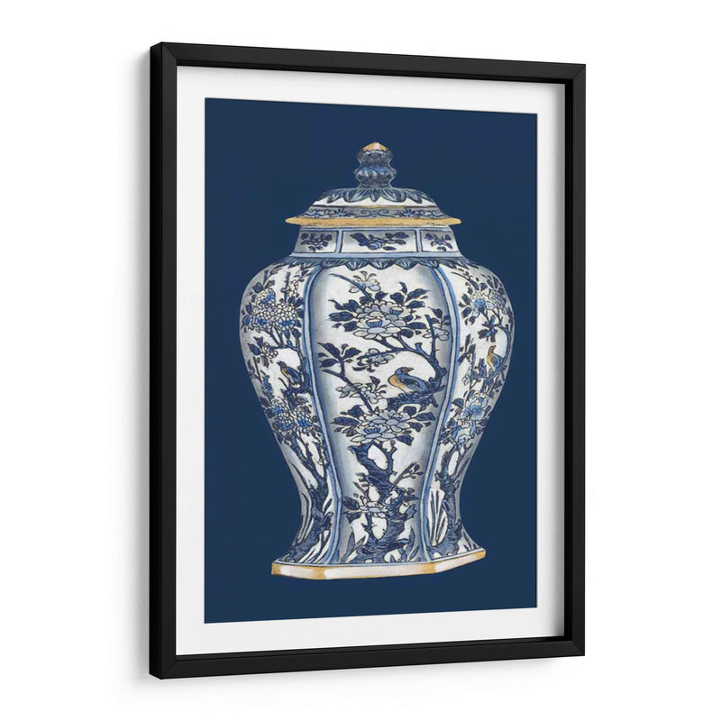 Jarrón De Porcelana Azul Y Blanco Ii - Vision Studio | Cuadro decorativo de Canvas Lab