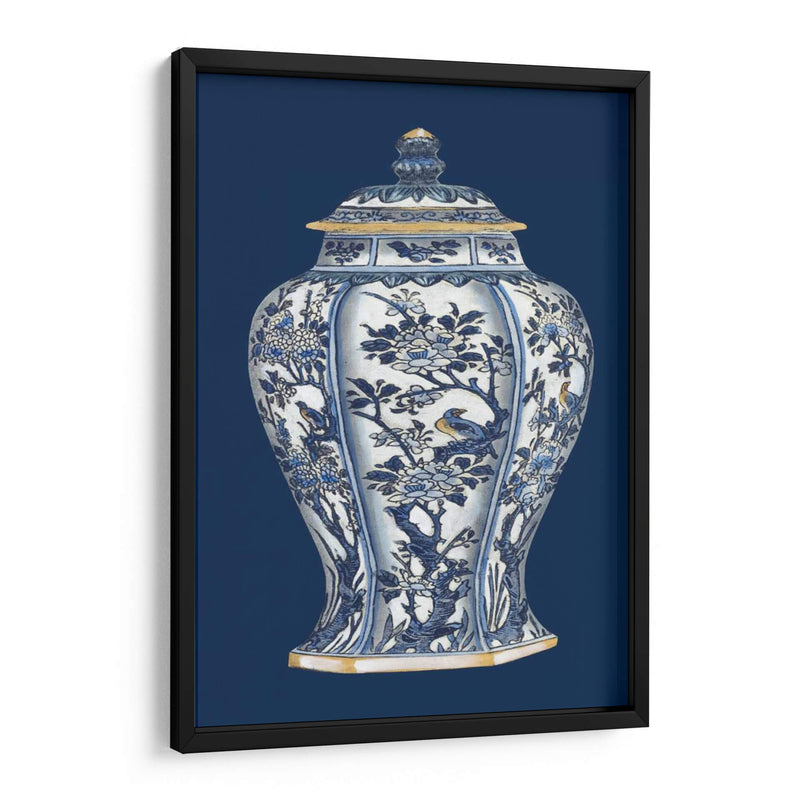Jarrón De Porcelana Azul Y Blanco Ii - Vision Studio | Cuadro decorativo de Canvas Lab