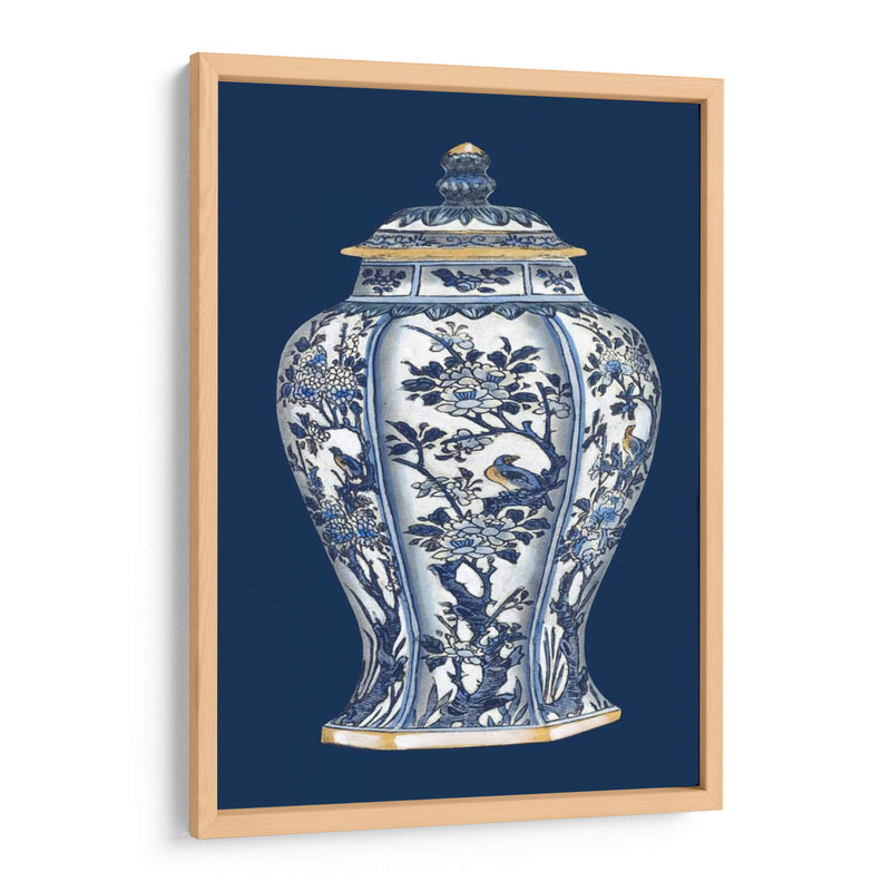 Jarrón De Porcelana Azul Y Blanco Ii - Vision Studio | Cuadro decorativo de Canvas Lab