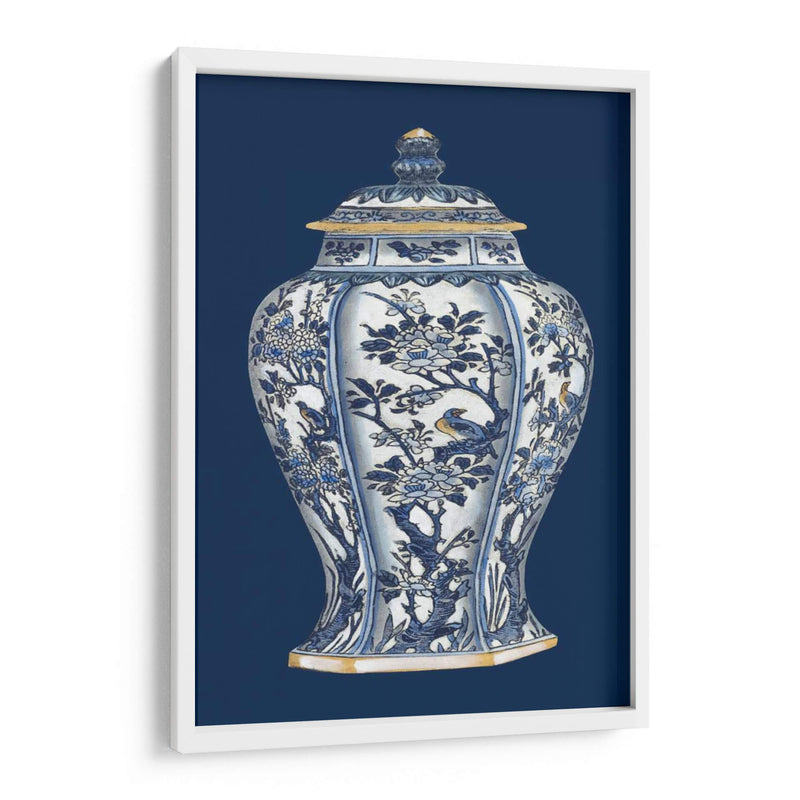 Jarrón De Porcelana Azul Y Blanco Ii - Vision Studio | Cuadro decorativo de Canvas Lab
