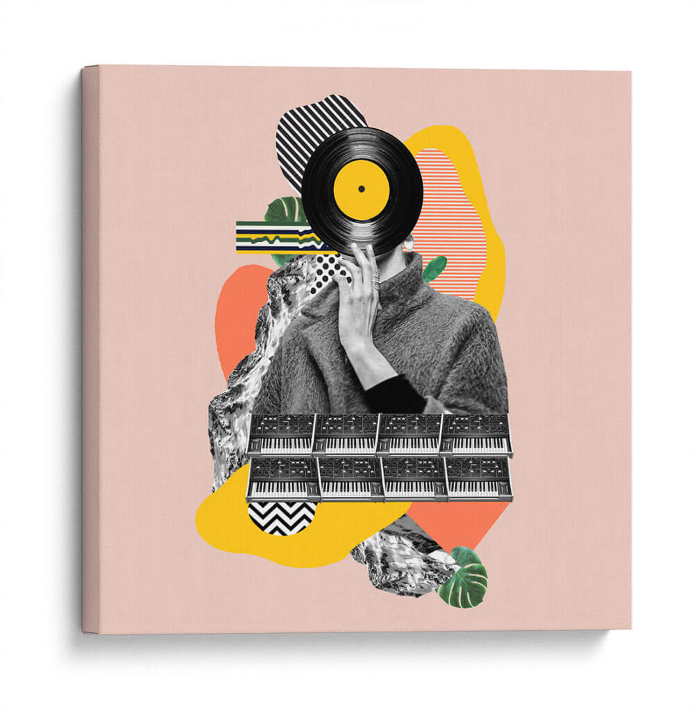 Vinyl life III | Cuadro decorativo de Canvas Lab