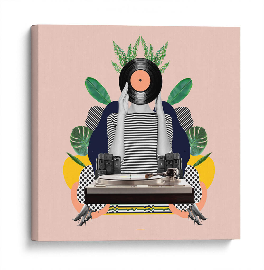 Vinyl life | Cuadro decorativo de Canvas Lab