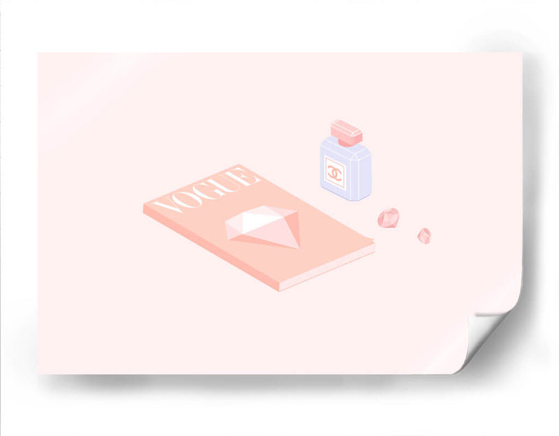 Vogue y Chanel | Cuadro decorativo de Canvas Lab