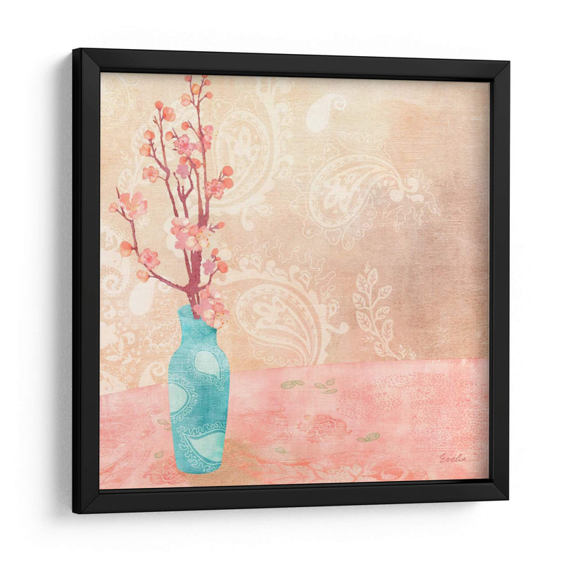 Jarrón De Flores De Cerezo Ii - Evelia Designs | Cuadro decorativo de Canvas Lab