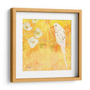 Budgie Y Cartouche I - Evelia Designs | Cuadro decorativo de Canvas Lab