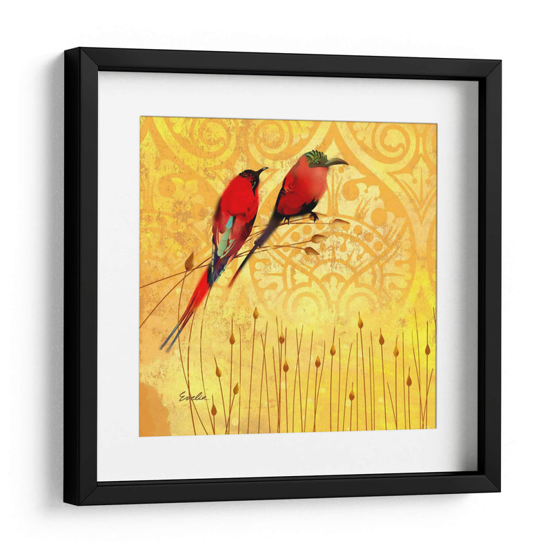 Wren En Amarillo Ii - Evelia Designs | Cuadro decorativo de Canvas Lab