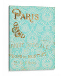 París En Oro I - Jennifer Goldberger | Cuadro decorativo de Canvas Lab