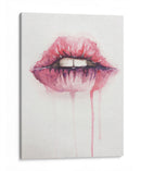 Watercolor pink kiss | Cuadro decorativo de Canvas Lab