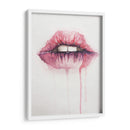 Watercolor pink kiss | Cuadro decorativo de Canvas Lab