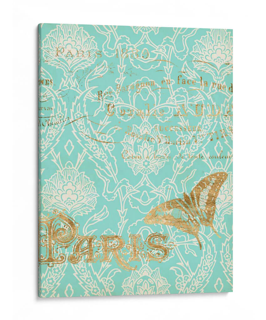 París En Oro Iii - Jennifer Goldberger | Cuadro decorativo de Canvas Lab