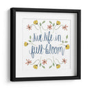 Flores Por Grace Iv - Grace Popp | Cuadro decorativo de Canvas Lab