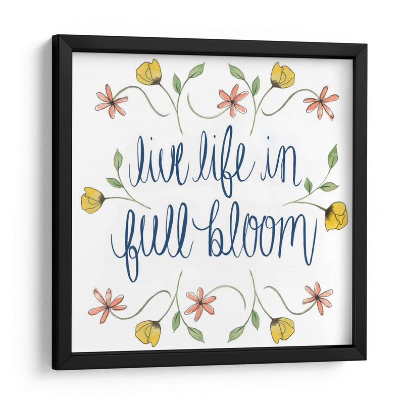 Flores Por Grace Iv - Grace Popp | Cuadro decorativo de Canvas Lab