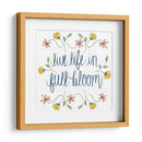 Flores Por Grace Iv - Grace Popp | Cuadro decorativo de Canvas Lab