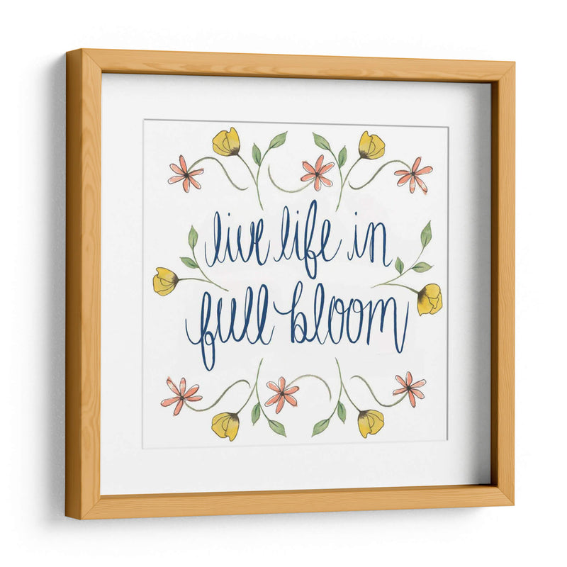 Flores Por Grace Iv - Grace Popp | Cuadro decorativo de Canvas Lab