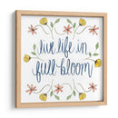 Flores Por Grace Iv - Grace Popp | Cuadro decorativo de Canvas Lab