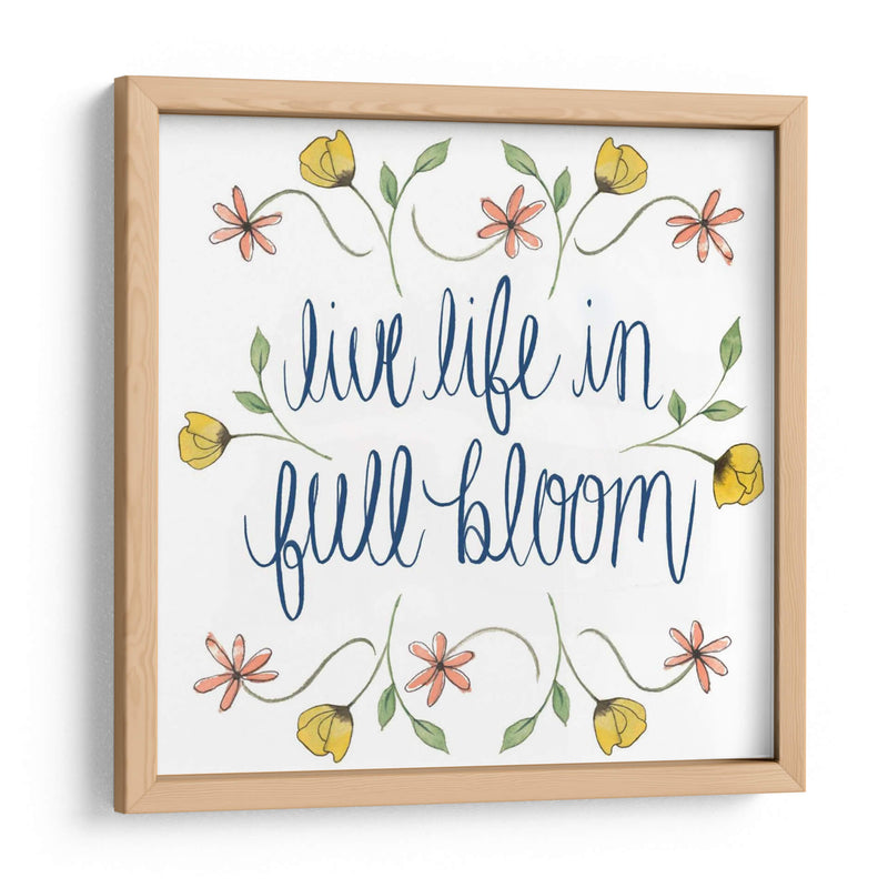 Flores Por Grace Iv - Grace Popp | Cuadro decorativo de Canvas Lab