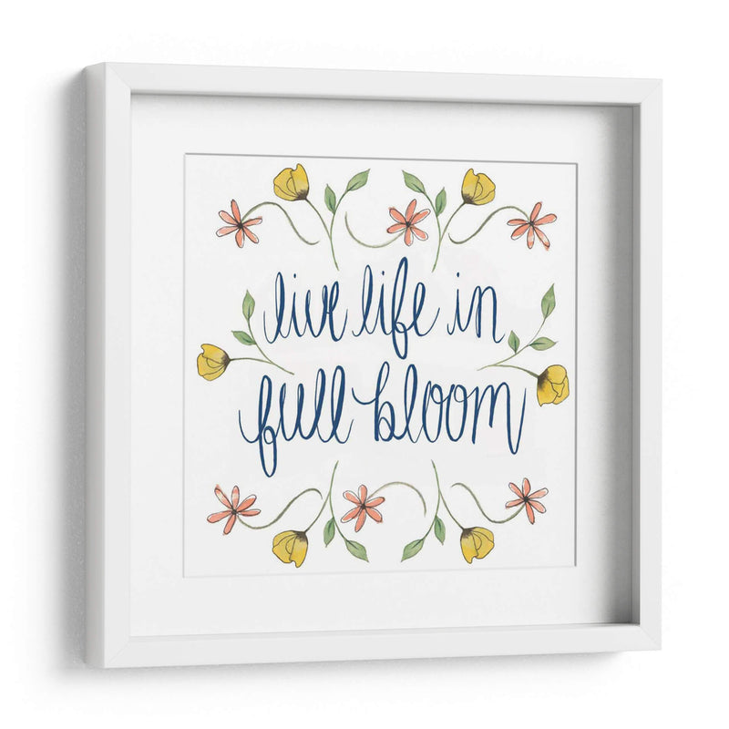 Flores Por Grace Iv - Grace Popp | Cuadro decorativo de Canvas Lab