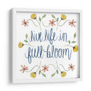 Flores Por Grace Iv - Grace Popp | Cuadro decorativo de Canvas Lab