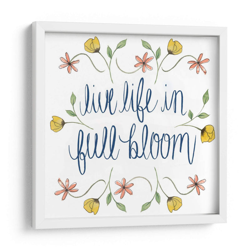 Flores Por Grace Iv - Grace Popp | Cuadro decorativo de Canvas Lab