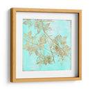 Arce Aqua Y Oro I - Jennifer Goldberger | Cuadro decorativo de Canvas Lab