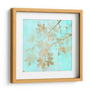 Aqua Y Oro Maple Ii - Jennifer Goldberger | Cuadro decorativo de Canvas Lab