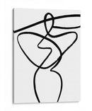 Woman doodle | Cuadro decorativo de Canvas Lab