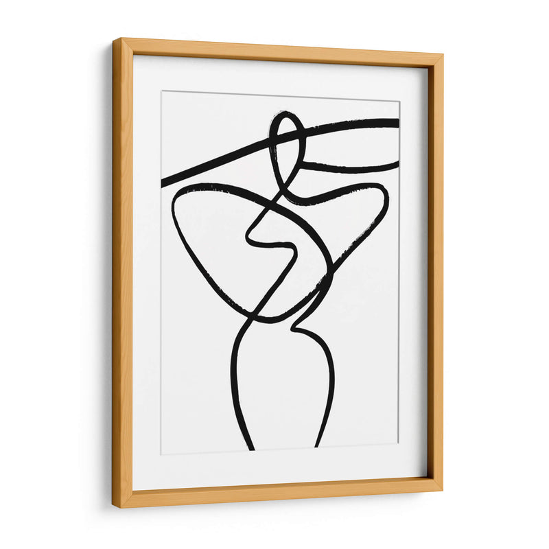 Woman doodle | Cuadro decorativo de Canvas Lab