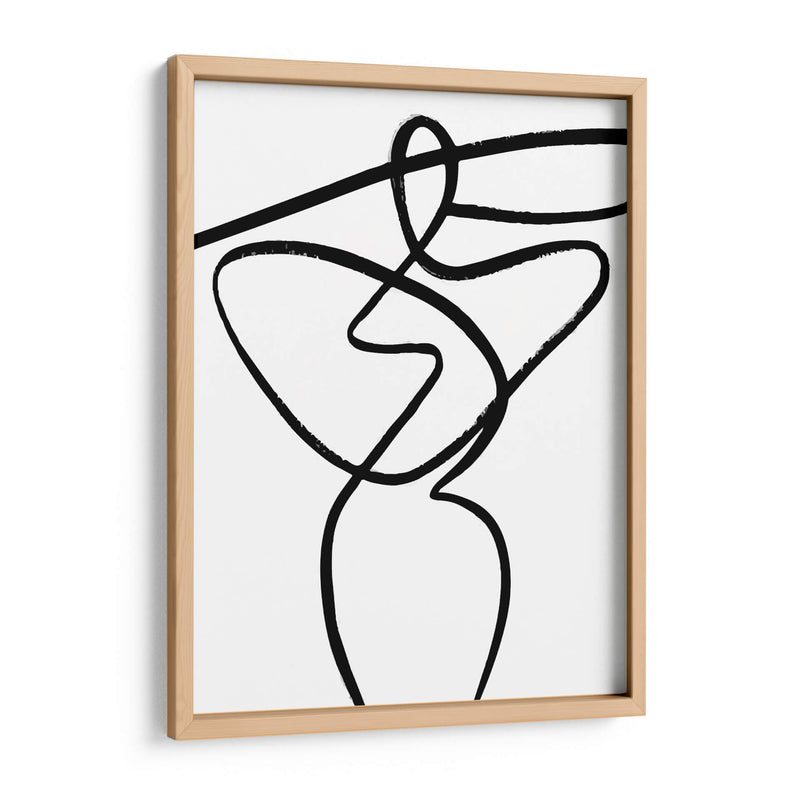 Woman doodle | Cuadro decorativo de Canvas Lab