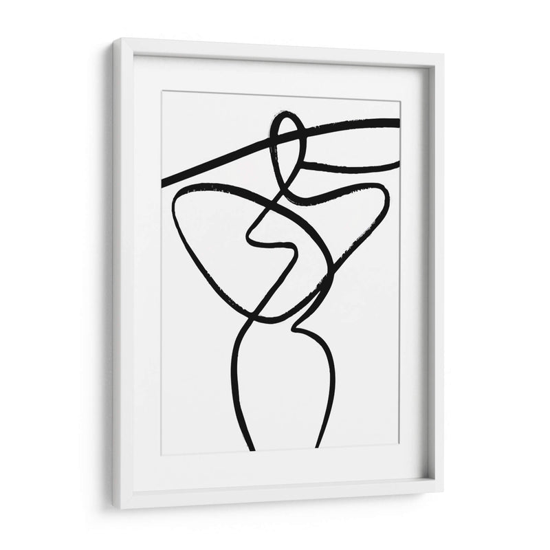 Woman doodle | Cuadro decorativo de Canvas Lab
