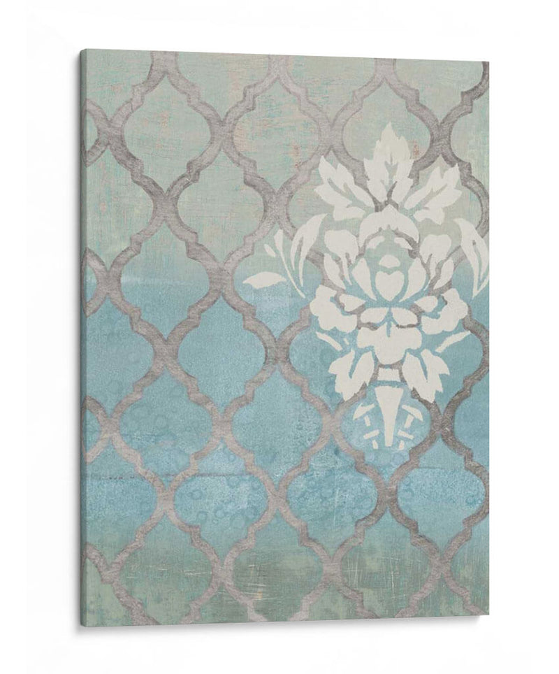 Teal Y Arabesque I - Studio W | Cuadro decorativo de Canvas Lab