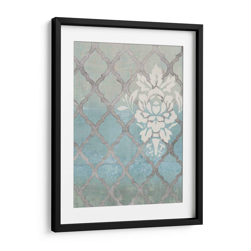Teal Y Arabesque I - Studio W | Cuadro decorativo de Canvas Lab