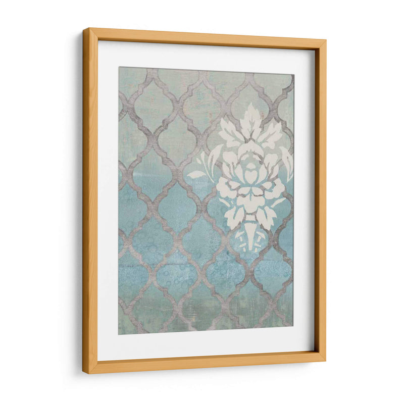 Teal Y Arabesque I - Studio W | Cuadro decorativo de Canvas Lab
