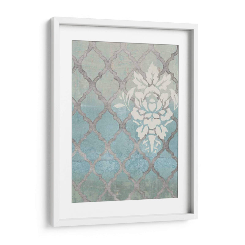 Teal Y Arabesque I - Studio W | Cuadro decorativo de Canvas Lab