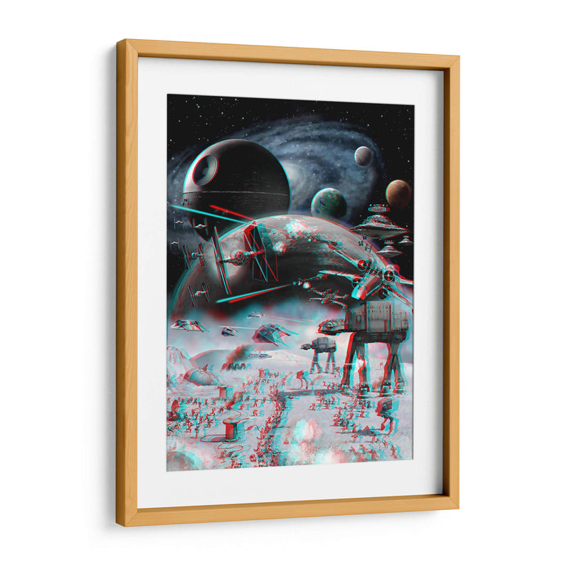 3D Epic battle Star Wars | Cuadro decorativo de Canvas Lab