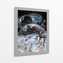 3D Epic battle Star Wars | Cuadro decorativo de Canvas Lab