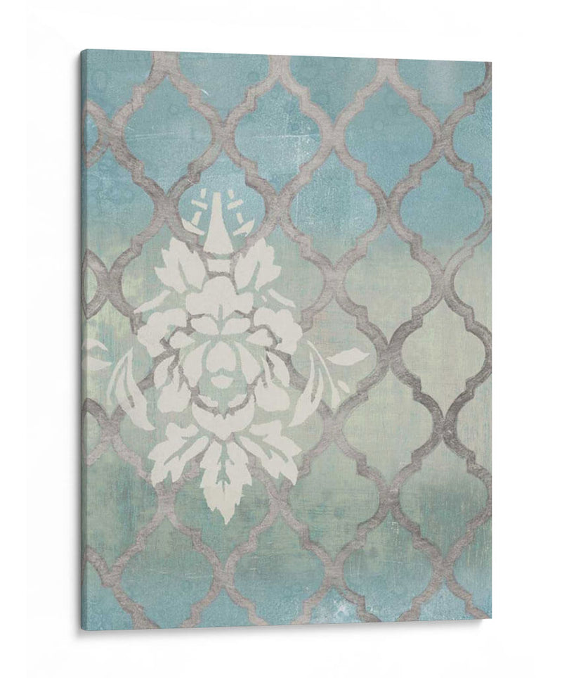 Teal Y Arabesque Ii - Studio W | Cuadro decorativo de Canvas Lab