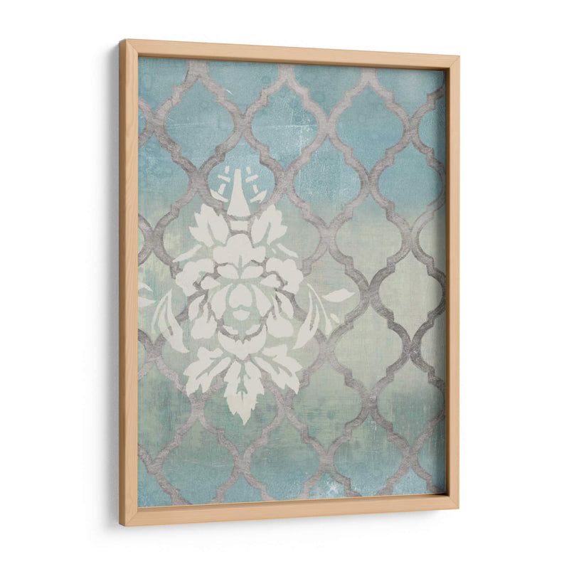 Teal Y Arabesque Ii - Studio W | Cuadro decorativo de Canvas Lab