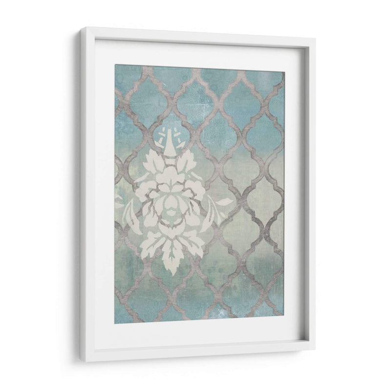 Teal Y Arabesque Ii - Studio W | Cuadro decorativo de Canvas Lab