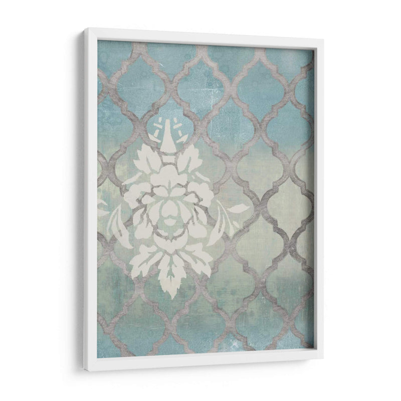Teal Y Arabesque Ii - Studio W | Cuadro decorativo de Canvas Lab