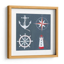 Cuadrante Náutico I - Grace Popp | Cuadro decorativo de Canvas Lab