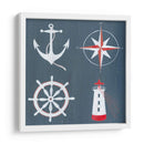 Cuadrante Náutico I - Grace Popp | Cuadro decorativo de Canvas Lab