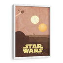 A new hope Star Wars | Cuadro decorativo de Canvas Lab