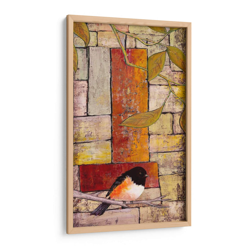 Panel De Aves Texturizado I - Mehmet Altug | Cuadro decorativo de Canvas Lab