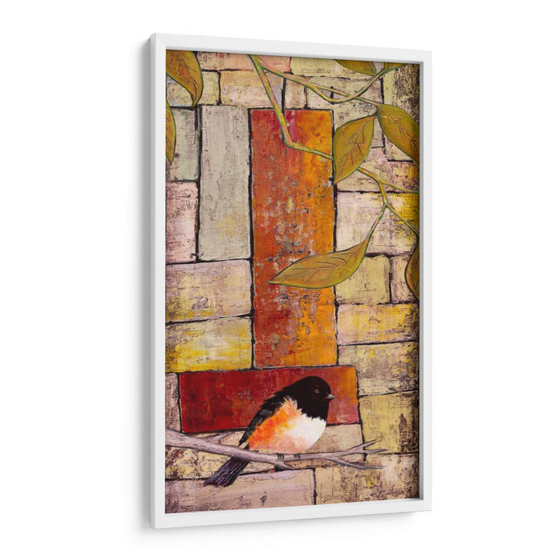 Panel De Aves Texturizado I - Mehmet Altug | Cuadro decorativo de Canvas Lab