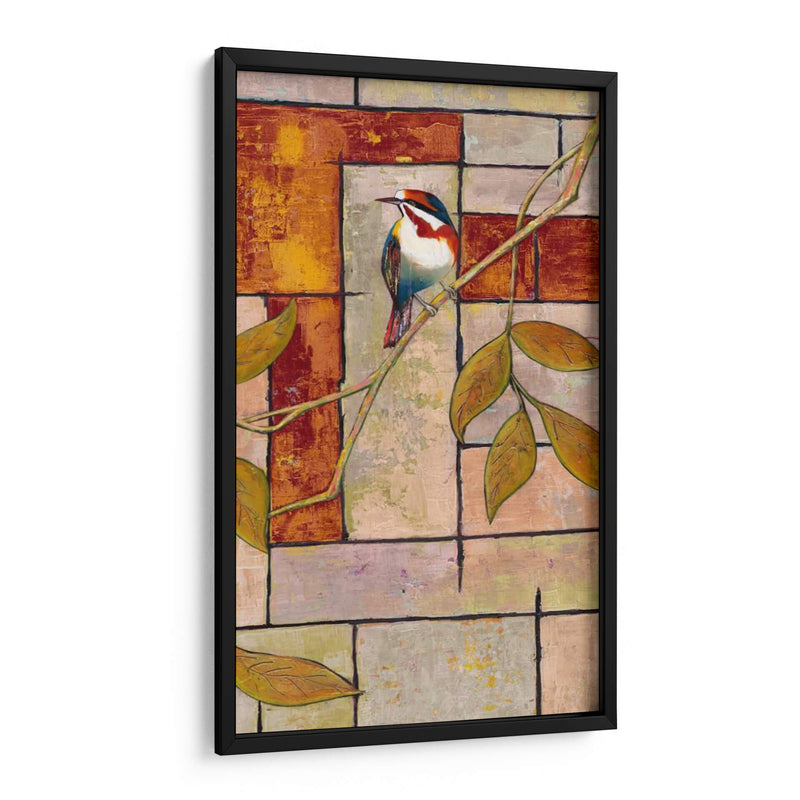 Panel De Aves Texturizado Ii - Mehmet Altug | Cuadro decorativo de Canvas Lab