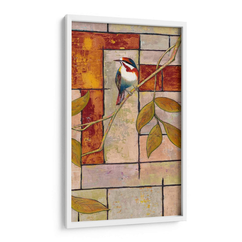 Panel De Aves Texturizado Ii - Mehmet Altug | Cuadro decorativo de Canvas Lab