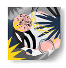 Durazno abstracto | Cuadro decorativo de Canvas Lab