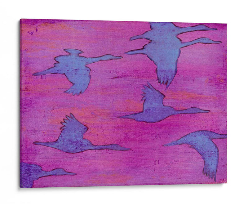 Siluetas Volando I - Mehmet Altug | Cuadro decorativo de Canvas Lab
